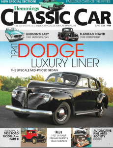 HEMMINGS CLASSIC CAR 2018 JUNE - HUDSON '57 METRO, '35 FORD PICKUP, '31 MODEL A